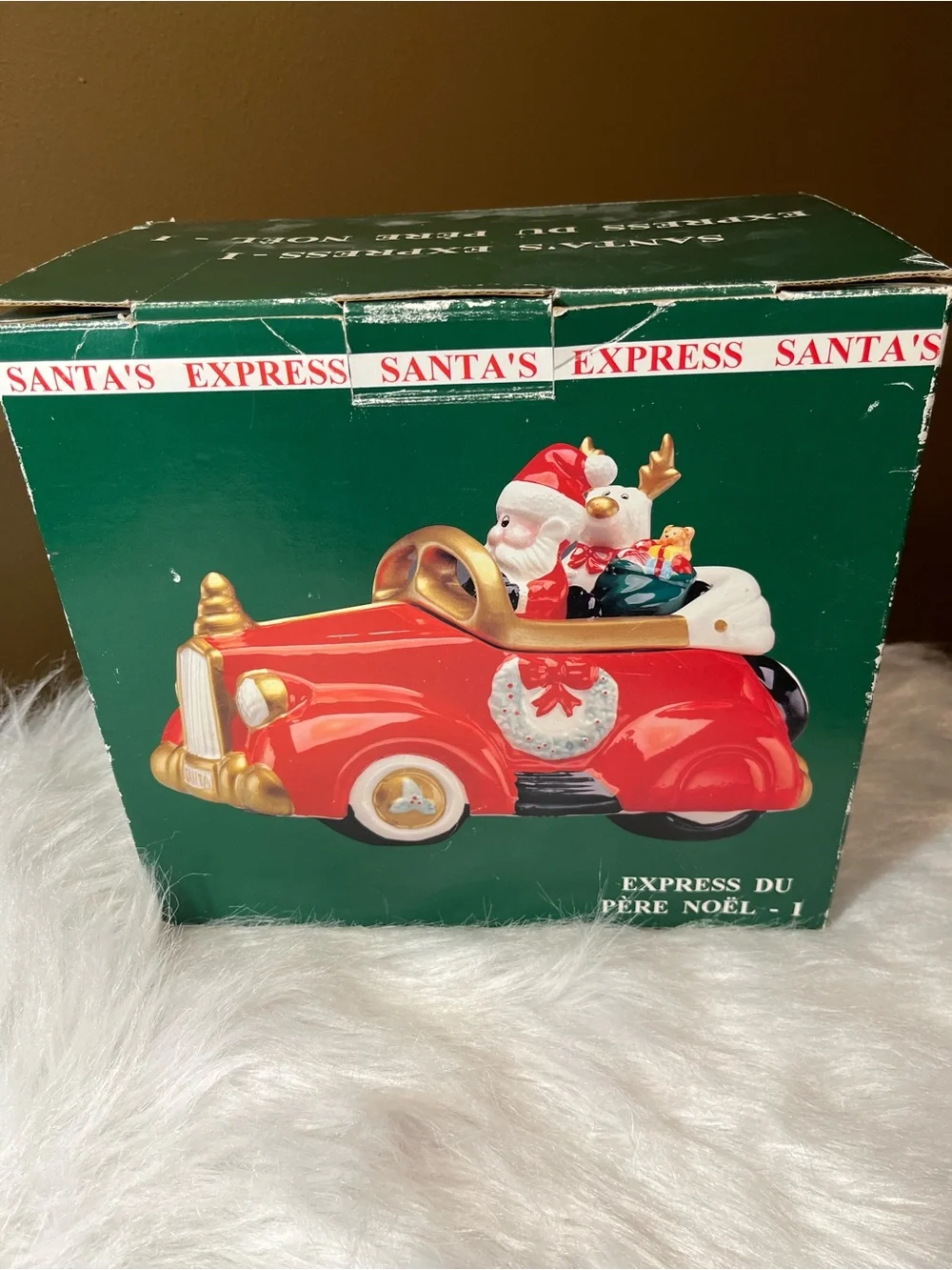 Vintage GHA Santa Express Cookie Jar